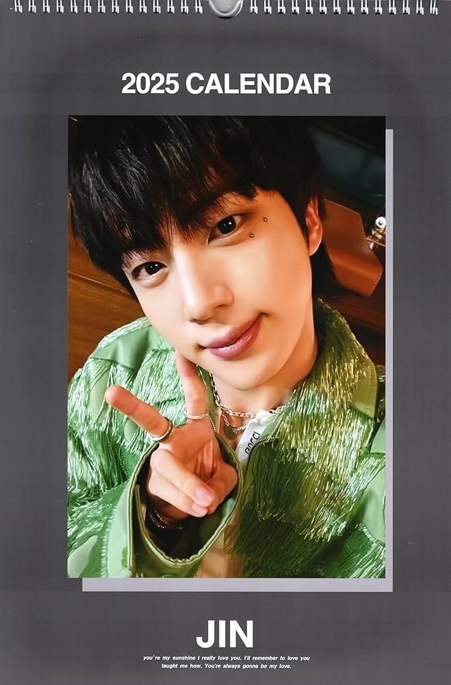 Amazon.co.jp: JIN ジン グッズ 大判 壁掛け カレンダー 2025年